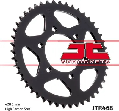 Image de Pignon arrière JT, modèle 468 36, pour Kawasaki AR 125, années 1982-1994 (référence : 46836JT), compatible avec une chaîne de 428