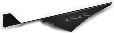 Image de Protège chaîne compatible avec Honda CBR 900 RR Fireblade BJ 2002-03 logo noir