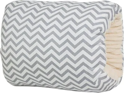Produktbild von Tragbares 100% Baumwolle Stillkissen für unterwegs, Ergonomisches Stillkissen 25 x 23 x 15 cm für stressfreies Füttern - BIBINAP