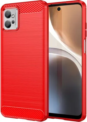 Produktbild von König Design Hülle kompatibel mit Kunststoff Soft Handyhülle - Handy Case Rot