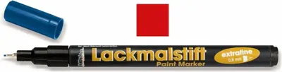 Produktbild von KREUL Lack Marker extrafine Rot