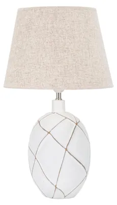 Obrázek produktu pro Mauro Ferretti stolní lampa linie E27 Ø 35x60 cm bílá omytá