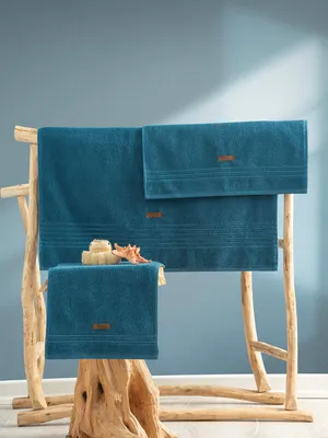 Immagine prodotto di Mijolnir, Wellness - CTN1506, blu petrolio, asciugamani, 100% COTONE