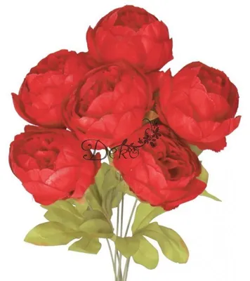 Produktbild von Künstliche Blumen, Pflanzen, Pfingstrosen, große Blüten