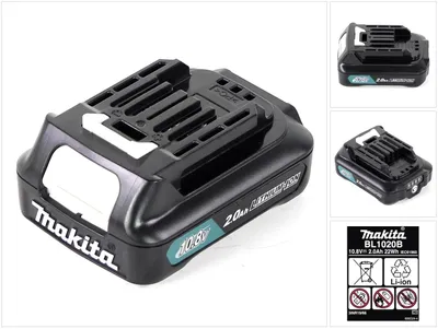 Image de Makita BL 1020 B 10,8 V -  2,0 Ah / 2000 mAh Li-Ion Batterie avec LED