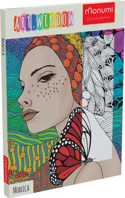 Zdjęcie produktu dla Kolororamka do kolorowania Art Teens "Monica" Monumi