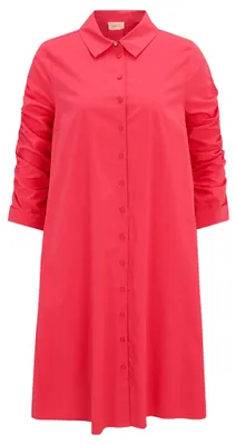 Produktbild von Cartoon Damen Blusenkleid mit Taschen 38, rot