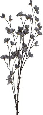 Productafbeelding van Clayre & Eef Kunstbloem, 8x8x110 cm, blauw, kunststof