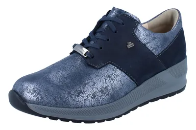 Obrázek produktu pro Finn Comfort, Avio, dámská, šněrovací obuv, tmavě modrá, kůže, nová - dámská obuv / volná stélka, modrá