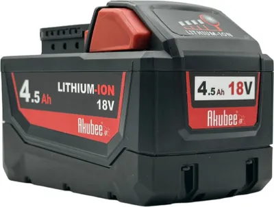 Immagine prodotto di Batteria da 18 V e 4,5 Ah compatibile con Milwaukee M18  Akubee