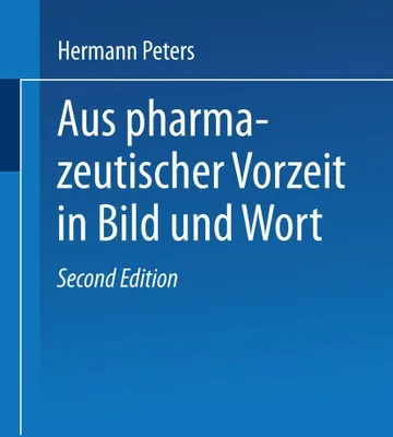 Produktbild von Aus pharmazeutischer Vorzeit in Bild und Wort