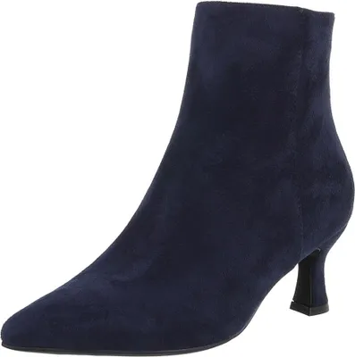 Produktbild von Ital-Design Damen Stiefeletten Klassische Stiefeletten  Wildlederoptik Klassische Stiefeletten 90471412 Dunkelblau Gr.  38