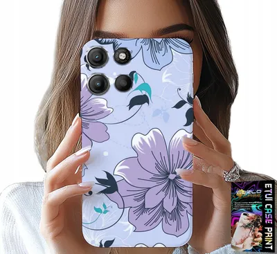 Zdjęcie produktu dla Etui Do Motorola Edge 60 5G - Kwiatki Kwieciste Modne Wzory Plecki