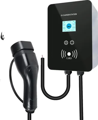 Immagine prodotto di Stazione di ricarica per veicoli elettrici, compatibilità con il tipo 2, controllo tramite smart app, tipo 2 22KW