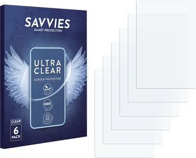 Produktbild von 6x Für Leica DISTO D5 Schutzfolie Savvies Displayschutz Display Schutz Folie Klar Transparent