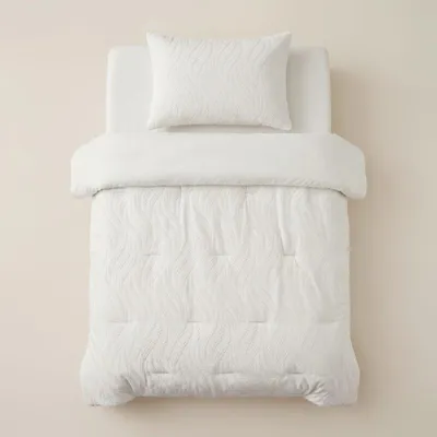 Image de Couverture "Sleeptime Lazy" beige, 140 x 200 cm, avec taie d'oreiller