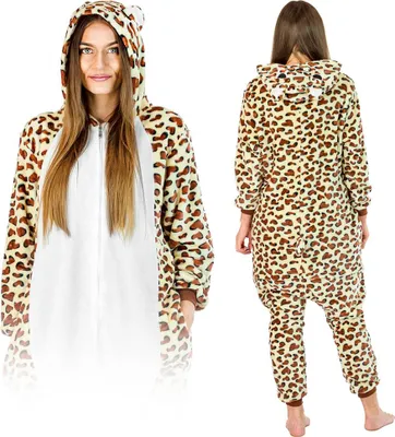 Obrázok produktu pre Pyžamový kostým Onesie Kigurumi - Leopard Pyžamový kostým Onesie Kigurumi - Leopard