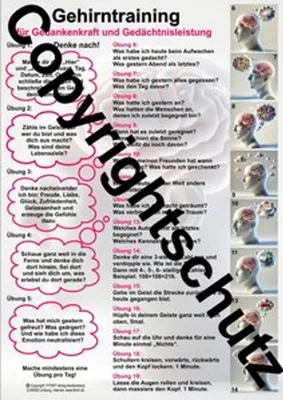 Obrázek produktu pro Gehirntraining - für Gedankenkraft und Gedächtnisleistung