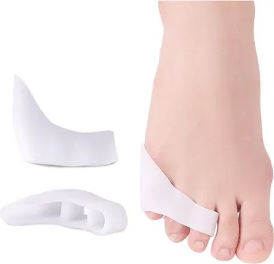 Produktbild von Jumada's - Silikon-Zehenspreizer - Zehenkorrektur - Hallux Valgus - Silikon - Zehenkorrektur-Spreizer und -Schutz - Kleine Zehen - 1 Paar -