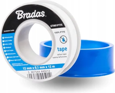Immagine prodotto di BRADAS Nastro in teflon PTFE 12m, 12x0,1mm BR-GTM01PTFE