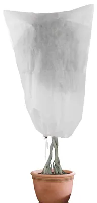 Produktbild von Velity Winterschutz für Pflanzen Vlieshaube, Frostschutz für Pflanzen mit Reißverschluss, für Winterschutz Pflanzen Winterschutz Kübelpflanzen-120 x 180cm