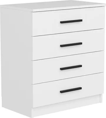 Immagine prodotto di Kalmaegi - Cassettiera, 70x79x42h cm Bianco, 4 Cassetti