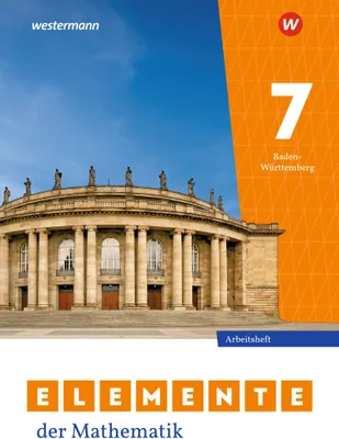 Produktbild von Elemente der Mathematik SI. Arbeitsheft 7 mit Lösungen. Für Baden-Württemberg