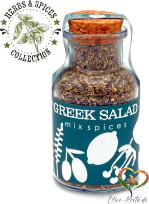 Produktbild von ELLIE 14209 Mischung für Griechischen Salat 35g im Korkenglas von Kreta