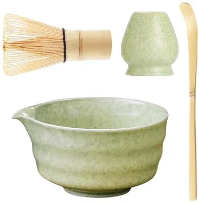 Produktbild von Keramische Matcha Theeset mit Accessoires für die Teezeremonie