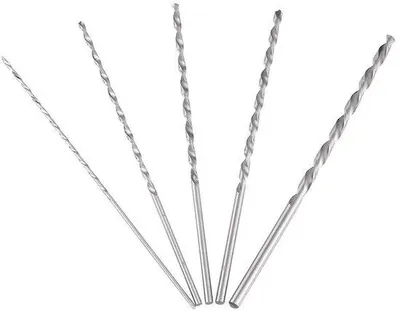 Obrázek produktu pro Sada vrtáků do dřeva HSS, 5 kusů, 2–5 mm, pro vyžínače