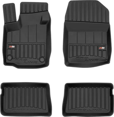Produktbild von FROGUM Gummimatten Autofussmatten für Renault Twingo II 2007-2014