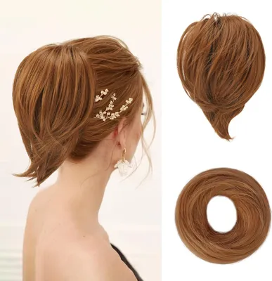 Image de Postiche Extensions de cheveux Extension queue de cheval Light Auburn 20cm
