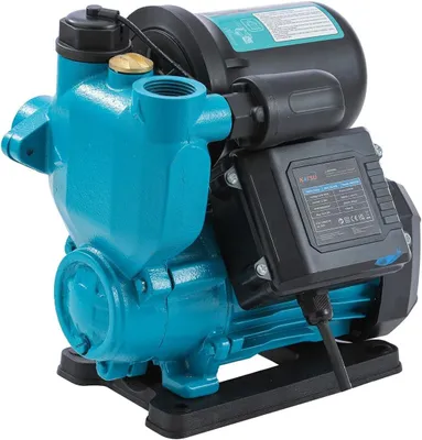 Immagine prodotto di Pompa adotta per aumentare la pressione dell'acqua - Aumentatore di pressione - Pompa per acqua - Pompa domestica - Pompa per giardino - Avviamento automatico - Autoadescante