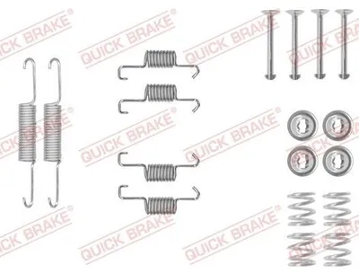 Produktbild von Zubehörsatz Feststellbremsbacken QUICK BRAKE hinten für FIAT Doblo Kombi (263) für TOYOTA Verso (R2)