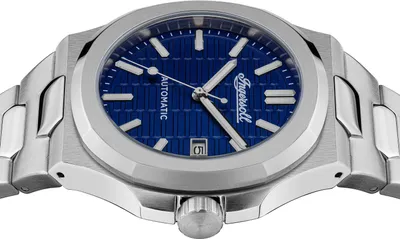 Image de Ingersoll Montre analogique pour homme Montre élégante en acier inoxydable argenté UIN11801
