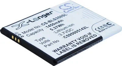 Produktbild von TECHTEK Akku Kompatibel mit [BLU] S350, Star Jr Ersetzt C595005142L