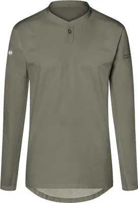 Produktbild von KARLOWSKY Damen Arbeitsshirt PERFORMANCE Langarm Twill Salbei S