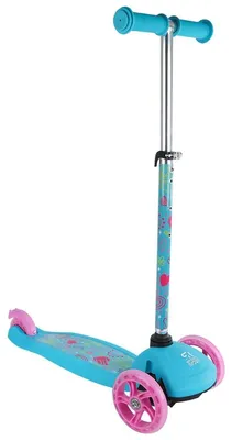 Productafbeelding van Street Rider 3-Wiel Kinderstep – Verstelbaar Stuur – Roze of Blauw – Vanaf 3 Jaar - Roze
