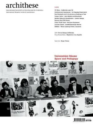 Produktbild von Archithese 2010/6 Universitäre Räume