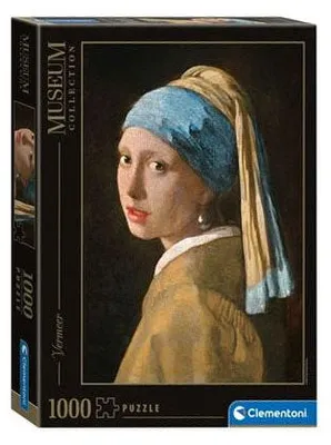 Image de Clementoni Jigsaw Puzzle Vermeer Girl With Pearl Earring, 1000pcs.