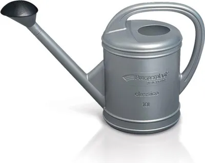 Produktbild von Prosperplast Gieskanne - grau - Kunststoff - mit Besenkopf - 10 Liter