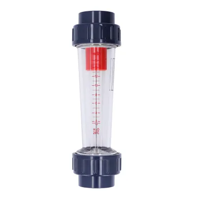 A flow meter for measuring liquid flow rate.