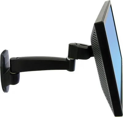 Produktbild von Ergotron 200 Series - Befestigungskit (Wandarm) - für Monitor - 1 Verlängerung - Stahl - Schwarz - Bildschirmgröße: bis zu 81,3 cm (bis zu 32 Zoll)