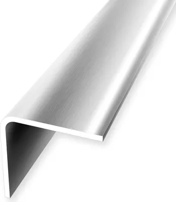 Produktbild von Eckschutzwinkel 31 x 31 x 2500 mm Winkelprofil Eckschutzprofil Edelstahl Glatt Ungebohrt Edelstahloptik Matt Küberit