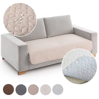 Produktbild von Wasserabweisend Bettdecke Abdeckung Läufer Abdeckung Schutz für Sofa Couch 90x200 cm BEIGE
