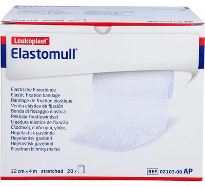 Produktbild von ELASTOMULL 4X12CM 2103, 20 St BIN