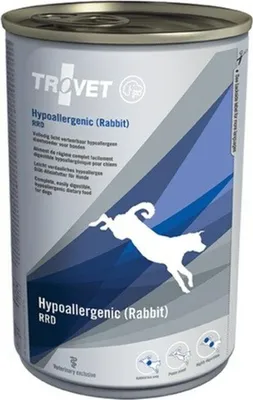 Produktbild von TROVET Hypoallergenic RRD with rabbit - Nassfutter für Hunde - 400 g