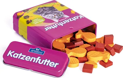 Produktbild von Erzi Katzenfutter in der Dose - Kaufladenzubehör