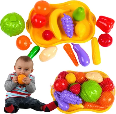 Produktbild von Obst-Gemüse-Tablett-Set, Lebensmittelgeschäft, Küche, Vitamine, 5347