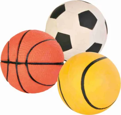 Produktbild von TRIXIE Ball, schwimmt, Moosgummi, Ø 7 cm